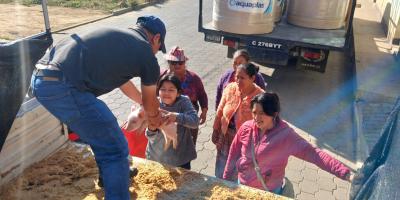 Mujeres de Olintepeque fortalecen la porcicultura familiar y la economía de sus hogares