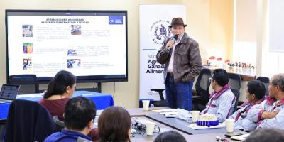 Organizaciones rurales aportan insumos para la planificación productiva 2026–2027 del MAGA