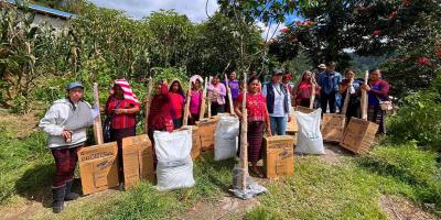 Sistema patio fortalece la producción y el autoconsumo de más de 51 mil pequeños agricultores