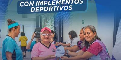 Más de 50 mil beneficiarios con implementos deportivos