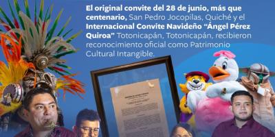 Declaraciones de Patrimonio Cultural Intangible. 