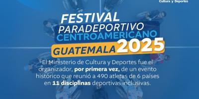 Historia en el Festival Paradeportivo Centroamericano Guatemala 2025