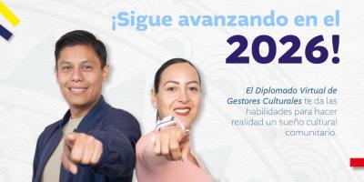 Participa en el Diplomado Virtual de Gestores Culturales 