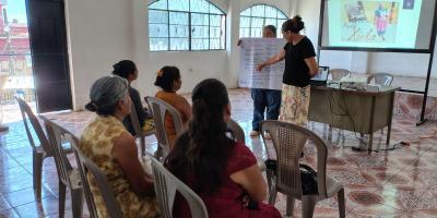 Encuentro de fortalecimiento en Jutiapa. 