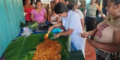 Mujeres participantes en el taller. 