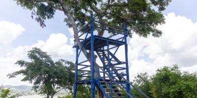 Acceso al Mirador del Rey Kan Ek’ permanece temporalmente cerrado por trabajos de mejoramiento
