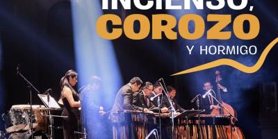 Marimba de Concierto de Bellas Artes, entre incienso, corozo y hormigo