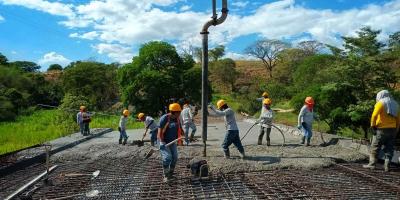 DGC avanza en la ampliación a cuatro carriles del Anillo Regional C-50 en Guanagazapa, Escuintla