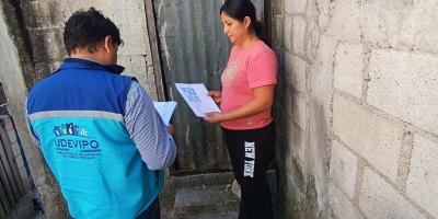 Evaluaciones de riesgo abren camino a la certeza jurídica para familias en asentamientos de Villa Nueva y la capital