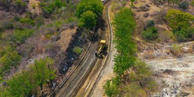 Rehabilitación vial llega a ingreso a San Agustín Acasaguastlán en El Progreso