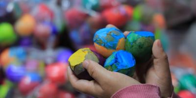Cascarones en Guatemala