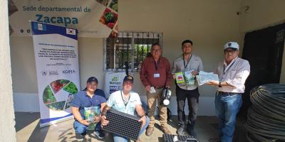 Cooperación coreana fortalece producción de pilones en Zacapa