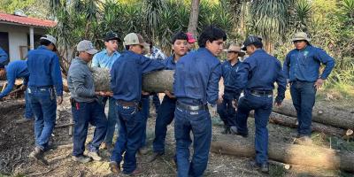Futuros peritos desarrollan habilidades en la cadena de transformación de la madera