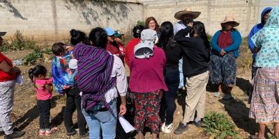 Huertos familiares beneficiarán a 26 familias de San Mateo 