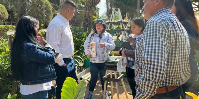 Intercambio de experiencias fortalece la agricultura familiar en Escuintla