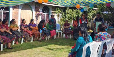 Mujeres rurales fortalecen autoestima y nutrición familiar