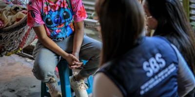  trabajadora social de la sede Sacatepéquez