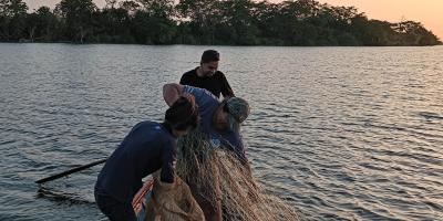Pesca científica en el río San Pedro fortalece monitoreo de especies en Petén