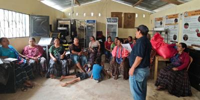 Productoras de cacao se organizan para impulsar emprendimientos