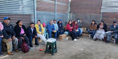 Promotores comunitarios capacitados para potenciar el trabajo de los CADER