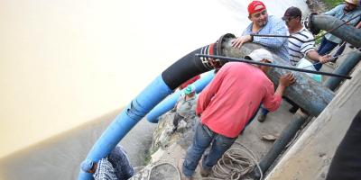 Rehabilitan sistema de riego en Guastatoya