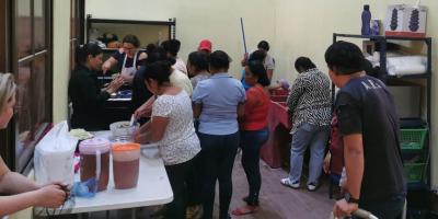 Taller de cocina saludable fomenta la autonomía y nutrición