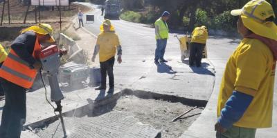 Comienza la transformación del camino entre San Francisco El Alto y Momostenango 