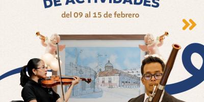 Agenda de actividades del 09 al 15 de febrero