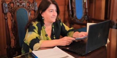 Ministra Liwy Grazioso participa en reunión extraordinaria de la CECC/SICA sobre agenda cultural y educativa. 