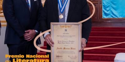 Premio Nacional de Literatura «Miguel Ángel Asturias» 2025 Adolfo Méndez Vides