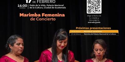 Festival de la Marimba 2026: Marimba Femenina de Concierto