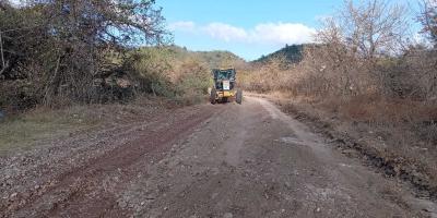 Mantenimiento en rutas de terracería de Ipala mejoran el acceso Chiquimula