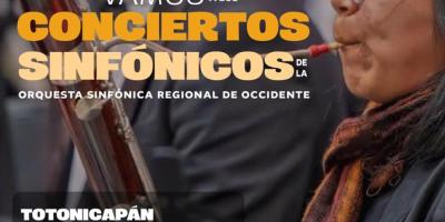 ¡Velada musical! con la Orquesta Sinfónica Regional de Occidente