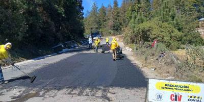 Recuperación de rutas en Concepción Tutuapa mejoran la Circulación 