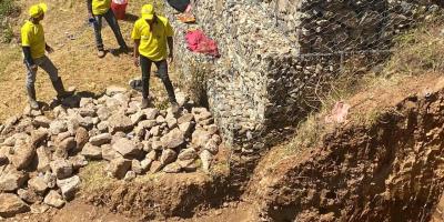 Inician obras de protección en la ruta a Santa María Chiquimula