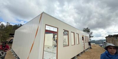 Módulo prefabricado brindará aulas seguras y dignas a estudiantes de ChwacruzMódulo prefabricado brindará aulas seguras y dignas a estudiantes de Chwacruz