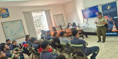 PROVIAL capacita a conductores del sector empresarial para fortalecer la seguridad vial