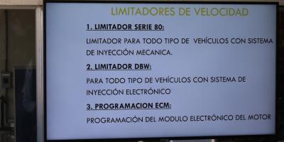PROVIAL actualiza cifras del Sistema Limitador de Velocidad y fortalece la seguridad vial en el transporte colectivo y de carga