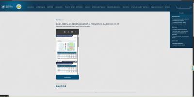 INSIVUMEH pone a disposición de la población los boletines meteorológicos en su portal web