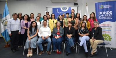 Funcionarios participantes del Diplomado de Cooperación para el Desarrollo.