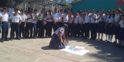 Estudiantes de San Marcos aprenden acerca del Gusano Barrenador