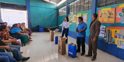 Fortalecen conocimientos para producir alimentos en sus propios hogares