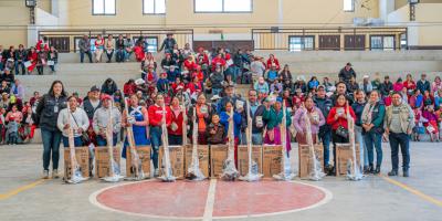 Kits del Sistema Patio siguen llegando a comunidades rurales