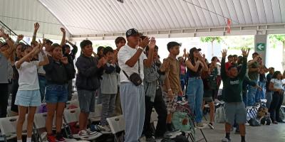 Udevipo impulsa liderazgo juvenil en campamentos en Tierra Alta