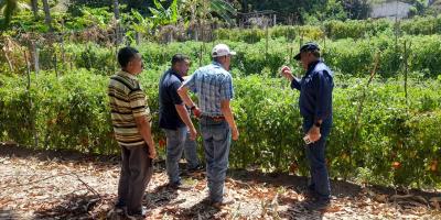 Rehabilitan toma artesanal de riego en Guastatoya