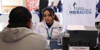 IGM participa en Jornada de Oportunidades para guatemaltecos retornados en Salcajá
