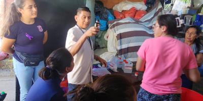 Comunitarias de Santa Rosa aprenden de salud y empresarialidad