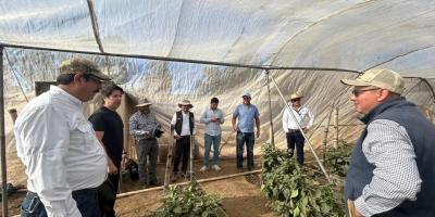 Supervisión de campo fortalece formación técnica agrícola en la ENCA