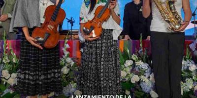 Lanzamiento de la Orquesta Sinfónica Juvenil Femenina y el Coro “Alaíde Foppa”