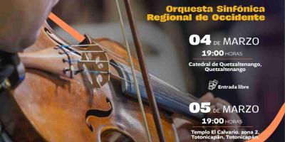 Temporada de Cuaresma de la Orquesta Sinfónica Regional de Occidente